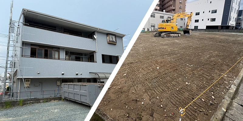 信頼と安全の解体工事実績