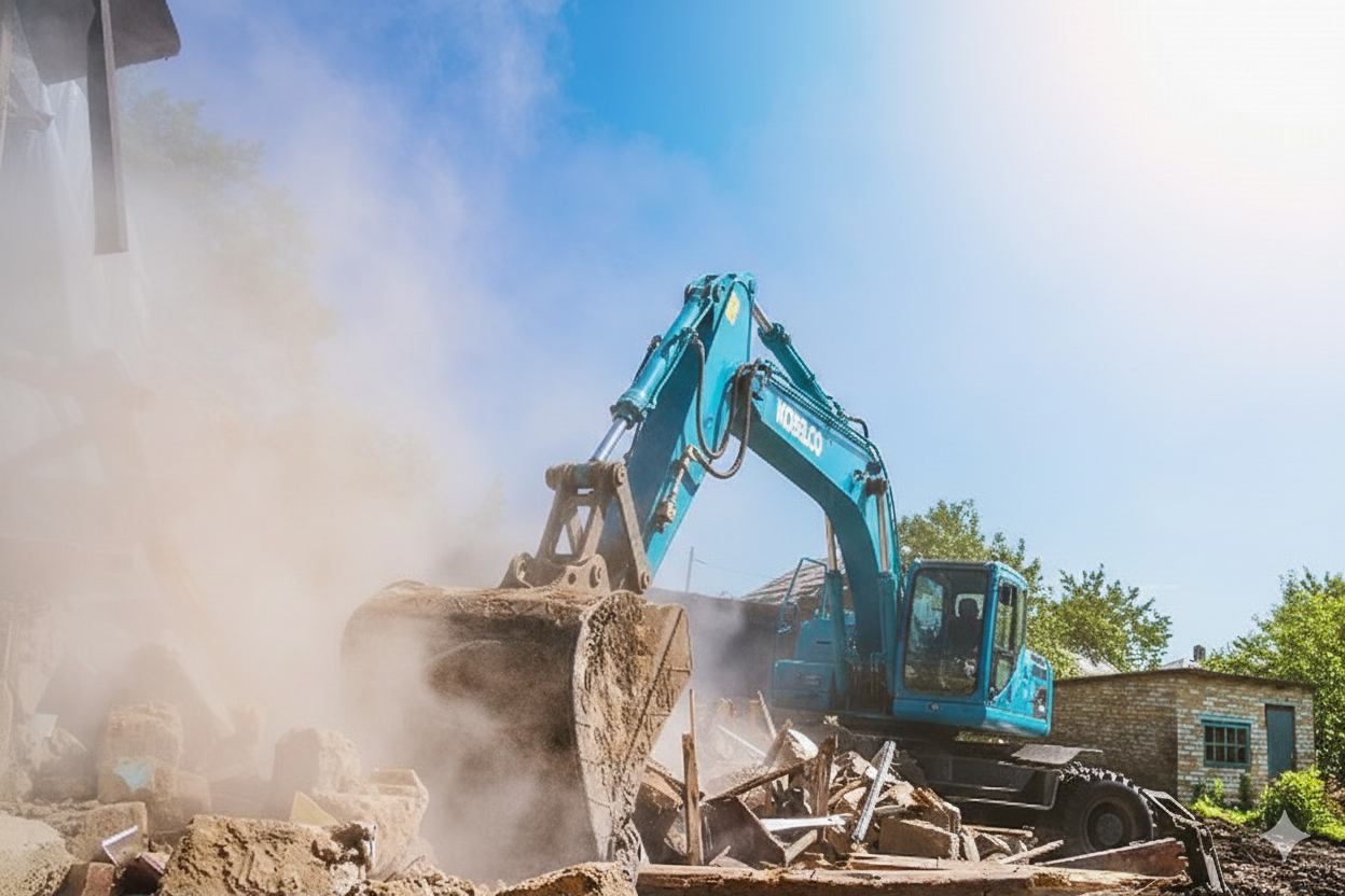 佐賀県神埼市・福岡県久留米市|解体工事の騒音・振動対策と法律・規制の基準