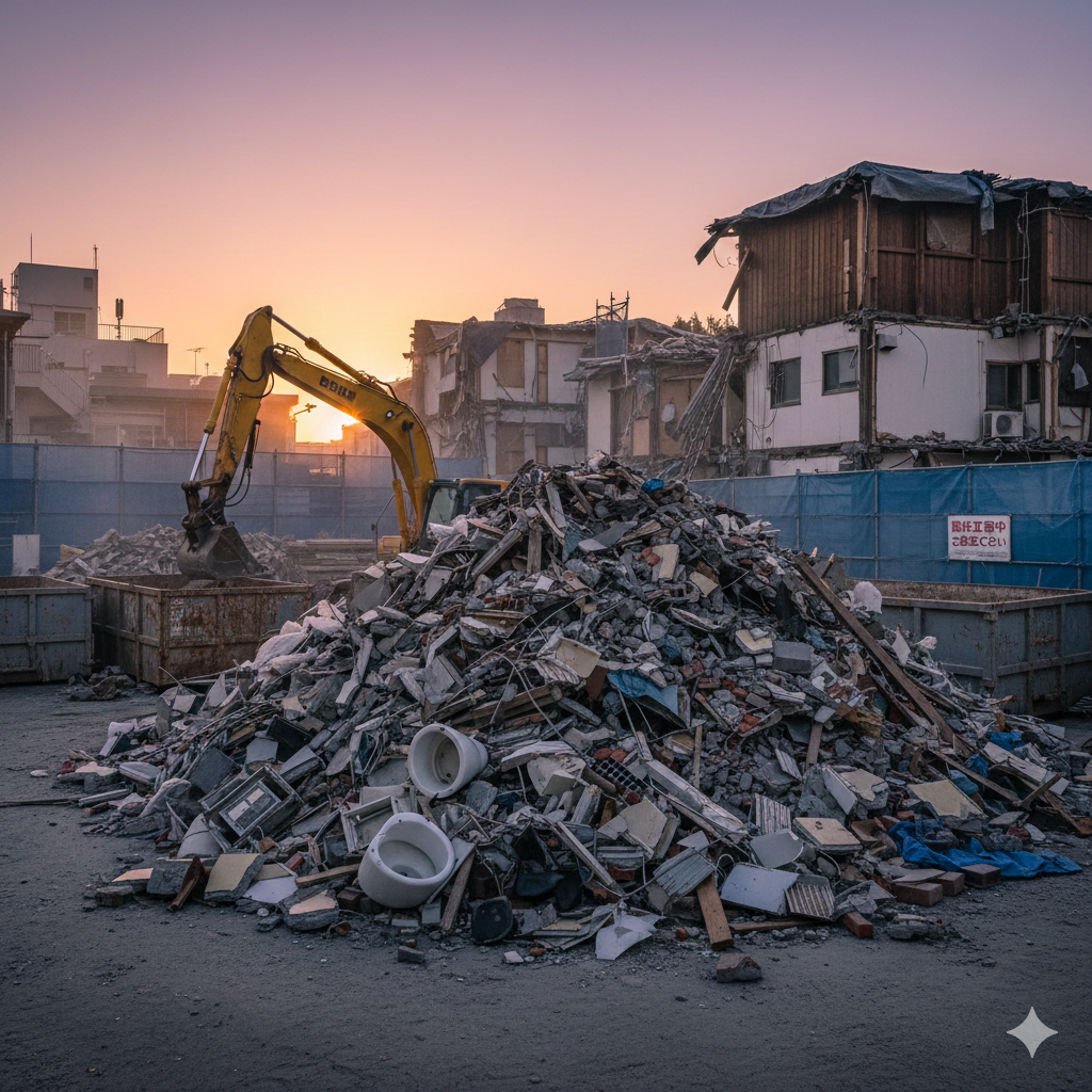 佐賀県神埼市・福岡県久留米市の解体工事｜解体ゴミの種類・処分方法・費用相場を徹底解説