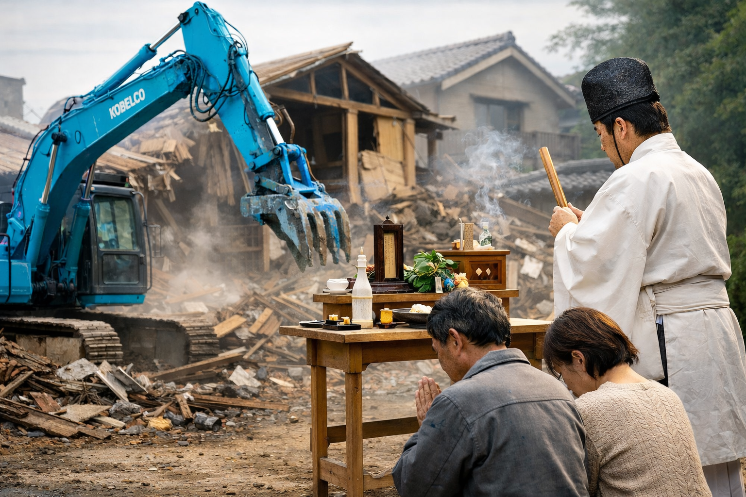【佐賀県神埼市・福岡県久留米市対応】解体工事と供養の必要性|仏壇・神棚・人形の正しい供養方法