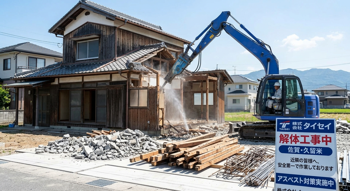 【久留米・佐賀】解体工事の見積もりで後悔する前に!安い業者に潜む5つの罠