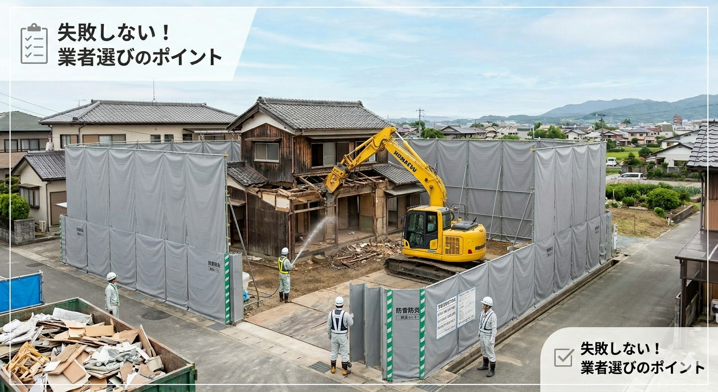 知らないと損をする？久留米・佐賀の解体工事で追加費用を発生させないための防衛策