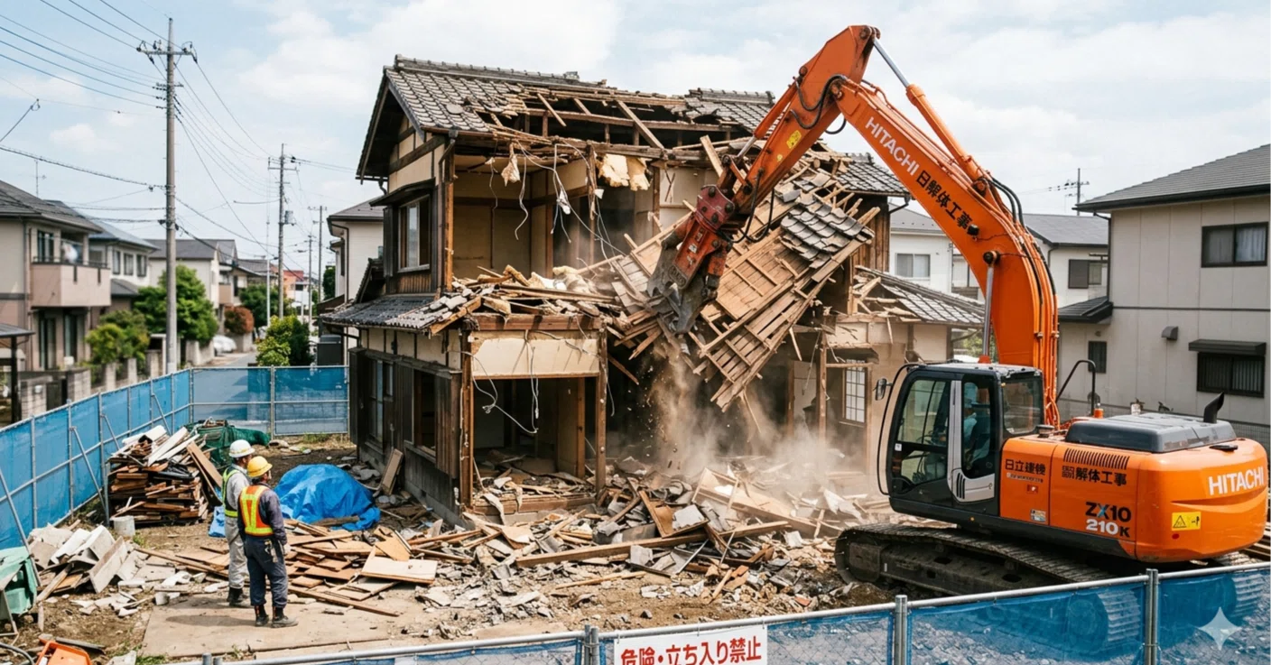 久留米市と佐賀県神埼市で古い実家を壊す人必見!一般的な解体業者が隠す追加費用のリスクとアスベスト調査で失敗しないための防衛策